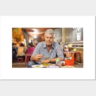 Anthony Bourdain Vietnam Posters and Art